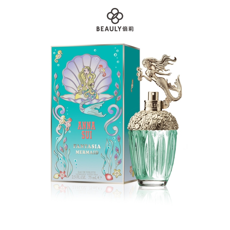 【Tester 環保包裝】ANNA SUI 安娜蘇 童話美人魚女性淡香水 75ml《BEAULY倍莉》免費包裝