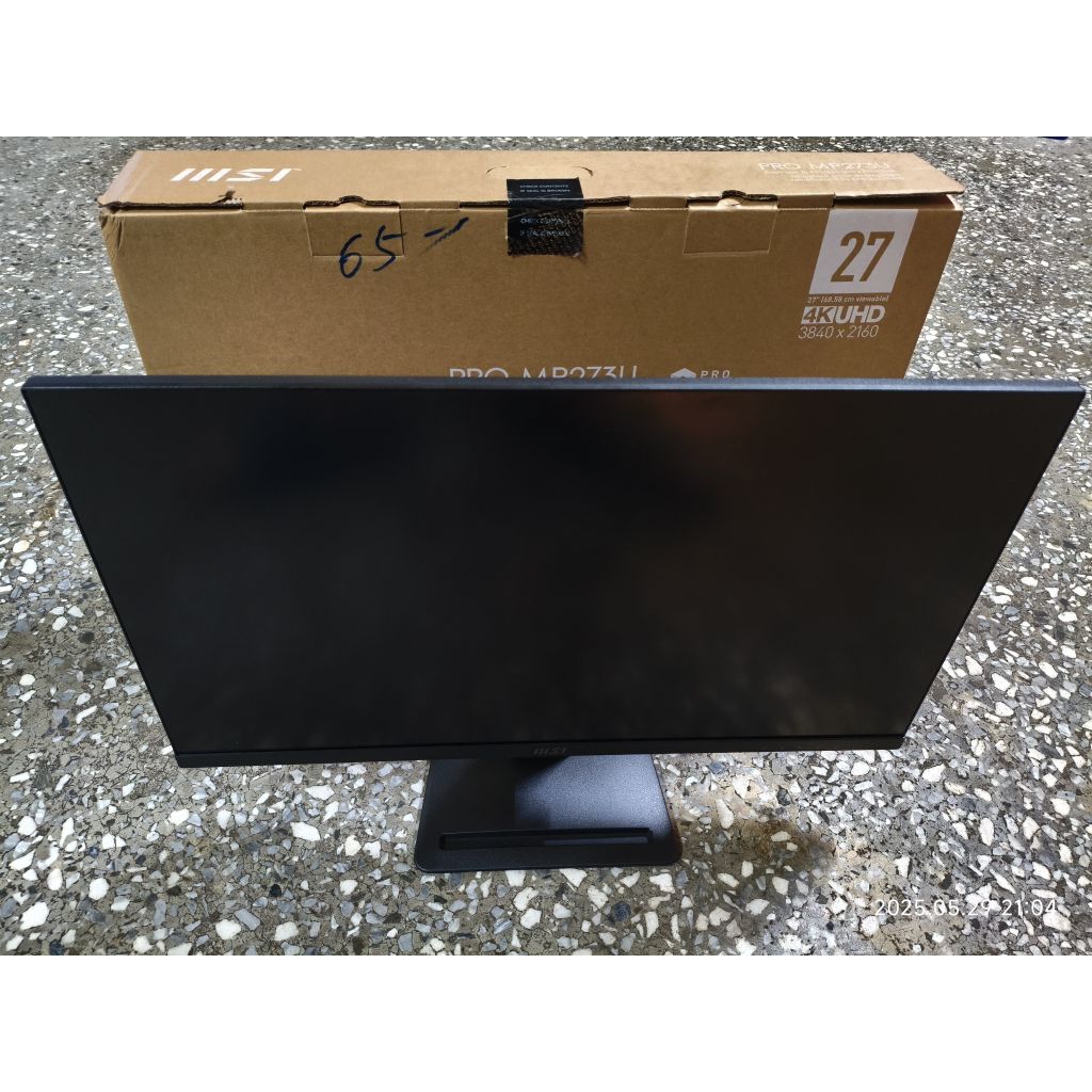 MSI 微星 PRO MP273U 平面4K螢幕 IPS 27吋