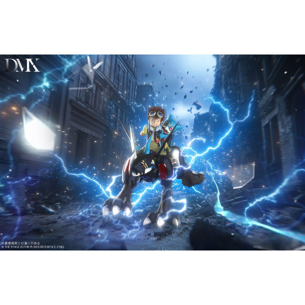 GK預購 DMX 工作室 數碼寶貝 雷龍獸 大輔 V仔獸 烈焰獸 舉蛋大輔 稚熱gk公仔模型 AB14201