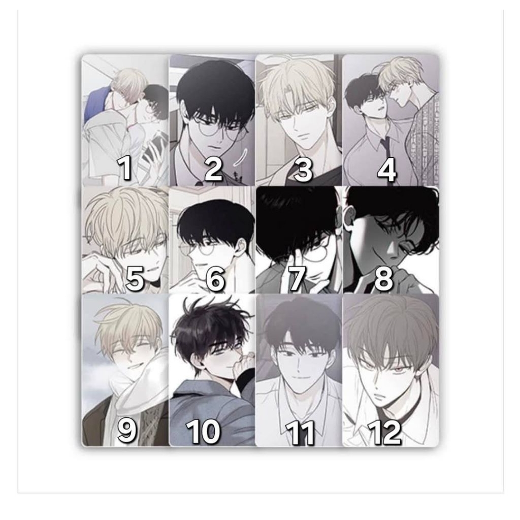 ⭐️週邊⭐️Checkmate 將殺小卡組 將殺小卡Set 韓國BL漫畫 韓漫 BOMTOON LEZHIN