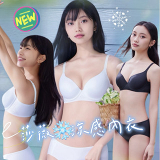 華歌爾🧊莎薇🩵內衣 軟鋼圈 AB3565 冰涼紗 涼感內衣 內褲 AS2565 涼感褲 涼感 素面內衣 軟鋼圈內衣