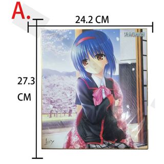 【敬】校園剋星 Little Busters! 畫板 紙板 簽名板 リトルバスターズ！ 棗 鈴 なつめ りん 神北小毬