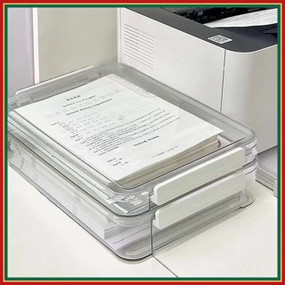 🌈全網最低-A4檔案收納盒 整理盒 捲檔案盒 資料盒 檔案盒 收納盒 檔案收納盒 桌面收納盒 壓克力整理盒 透明收納盒