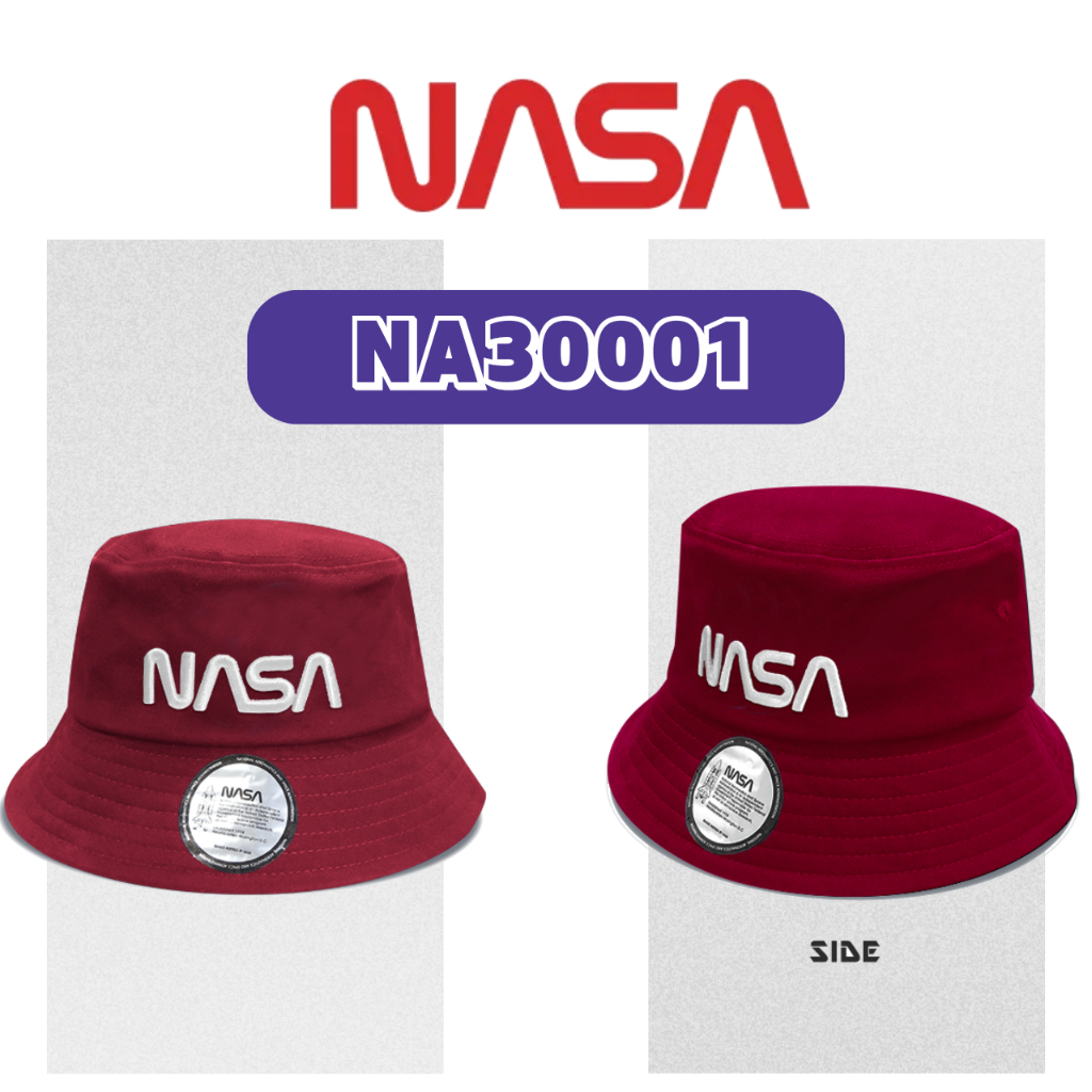 【瑟夫貝爾】NASA太空漁夫帽 正版授權潮帽 5色可選 遮陽帽 韓系漁夫帽 男女通用 情侶帽