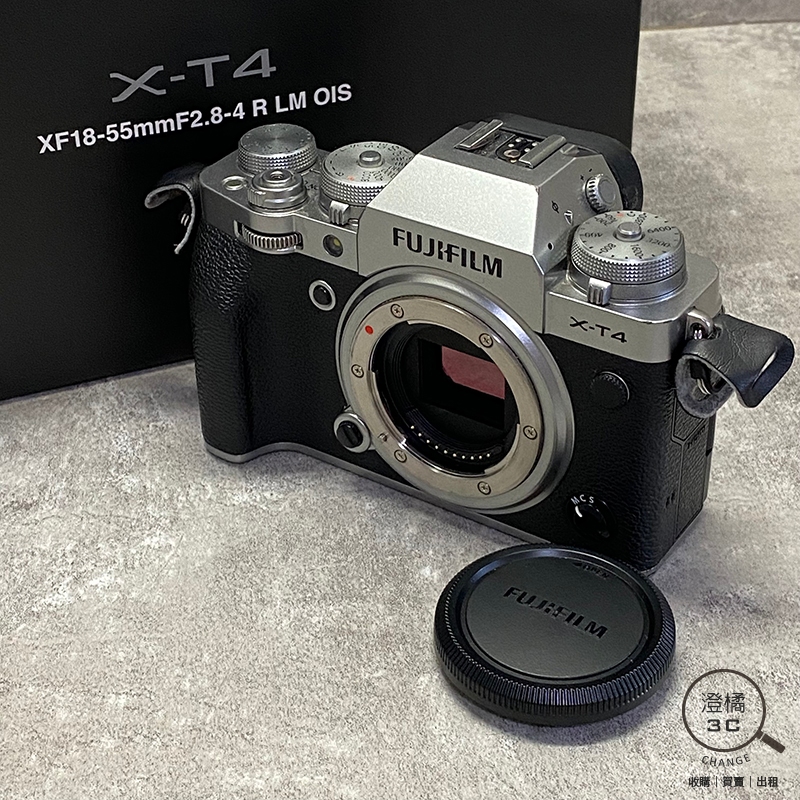 『澄橘』Fujifilm XT4 Body 平輸 快門數92xx《相機歡迎折抵》A76811