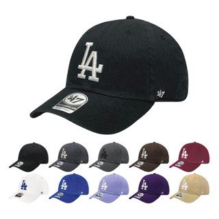 47 Brand MLB 洛杉磯 道奇 LA 大標 多色 刺繡 老帽 棒球帽 鴨舌帽 軟布老帽【TCC】