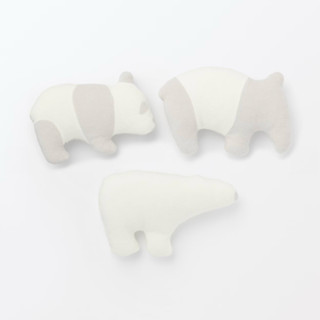 現貨✨《MUJI 無印良品》迷你動物抱枕 附口袋｜日本直送