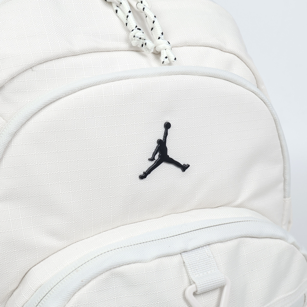 NIKE JORDAN 白色 後背包 運動包 大容量 喬丹 籃球包 JD2523045AD004