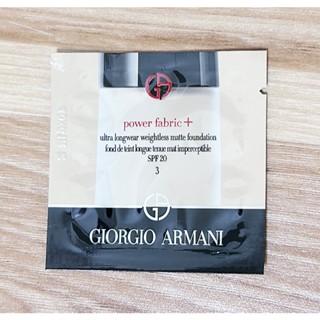 Giorgio Armani GA 亞曼尼 新品 超持妝絲絨水慕斯粉底SPF20 /完美絲絨粉底 設計師水感粉底