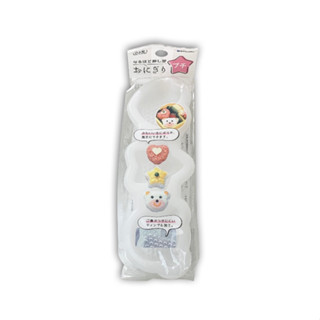日本 inomata 3格 卡通造型 飯團壓模 壽司 便當 飯糰 模具