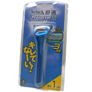 開發票 Schick 舒適捍將3刮鬍刀1刀把1刀片