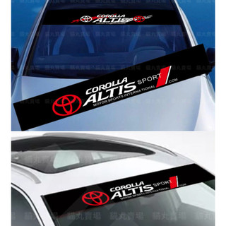 altis 拉花貼紙貼膜 腰線貼紙 引擎蓋貼紙 auris corolla sport TRD