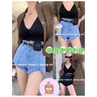 《ONI韓系服飾》3997（Ay） 明星款韓版顯瘦設計彈性牛仔短褲 有彈性 牛仔短褲 牛仔褲 短褲 女裝