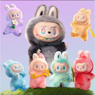 labubu拉布布三代3.0 隱藏款 端盒 派對心動馬卡龍 公仔毛絨掛件 超萌 520禮物 生日禮物 畢業禮物