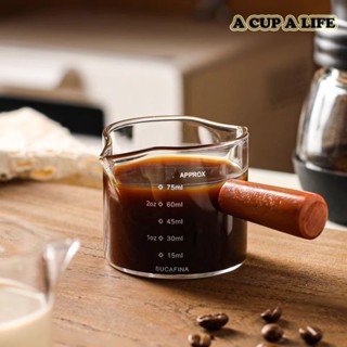 A cup A life 奶盅 小奶盅 刻度杯 量杯 濃縮咖啡杯 耐熱玻璃杯 醬料杯