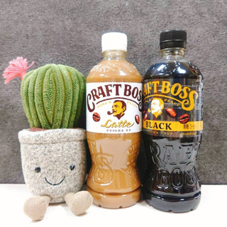 仙人掌哥 日本 三得利 CRAFT BOSS 黑咖啡 拿鐵 SUNTORY 咖啡 罐裝 即飲 拿鐵咖啡 日本咖啡