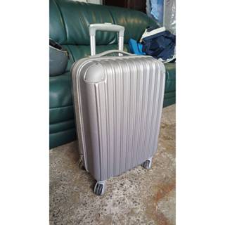 【銓芳傢俱】 YC EASON 20吋行李箱 旅行箱 登機箱 夢幻星光 銀灰色 硬殼箱 防盜拉鍊 密碼鎖 商務箱 拉桿箱