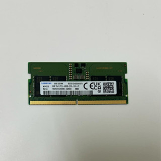 二手 Samsung 雙通道 DDR5 8GB*2 4800 SODIMM NB 筆記型記憶體