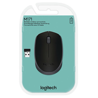 全新公司貨 Logitech 羅技無線滑鼠 M171 無線 滑鼠 黑