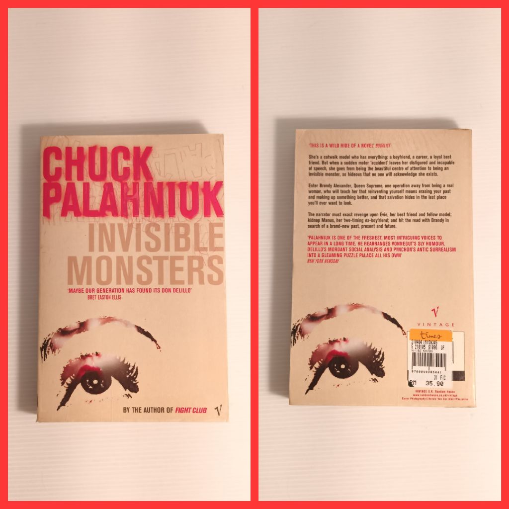 Books - 查克·帕拉尼克 Chuck Palahniuk - Invisible Monsters