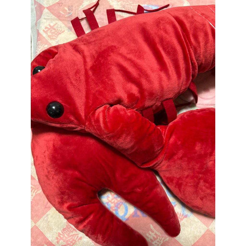 全新 超大絨毛玩偶 珍獸捕獲系列 巨大克氏原螯蝦 100cm