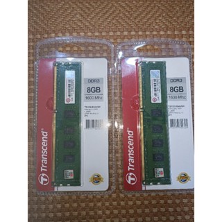 【二手】創見DDR3 8G 1600桌上型記憶體 原廠永久保固