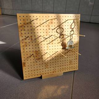 【現貨】實木洞洞板展示架 吊飾展示架 飾品展示架 手鍊展示架 洞洞板 擺攤道具