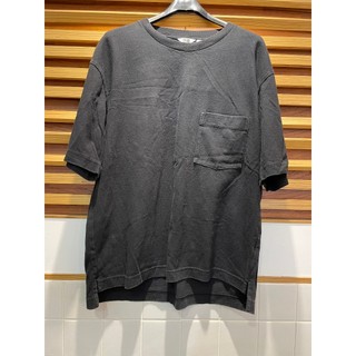UNIQUE｜二手美品 UNIQLO U系列 重磅 OVERSIZE 口袋TEE 黑色 (售出)