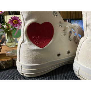 日本限定 CONVERSE ALL STAR RED HEART PATCH SIZE US 5 JPN 24