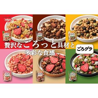 境內原裝 日清麥片 Calbee 麥片 富果樂 卡樂比 早餐 穀物麥片 減醣60%大豆 堅果麥片 巧克力 草莓 水果