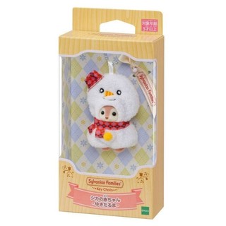 森林家族【現貨 限時特價 可刷卡】雪人吊飾 梅花鹿雪人 ☃️ 變裝寶寶 日本限定 限量商品