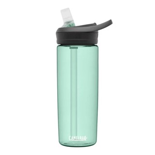 【CamelBak】eddy+多水吸管水瓶RENEW 600ml-[黑、白、透藍、海藍綠、玫瑰橘]