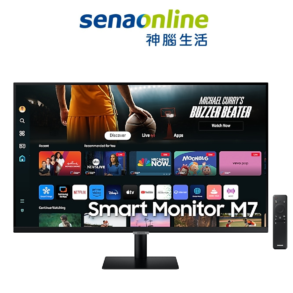 SAMSUNG 三星 32吋智慧聯網螢幕 M7