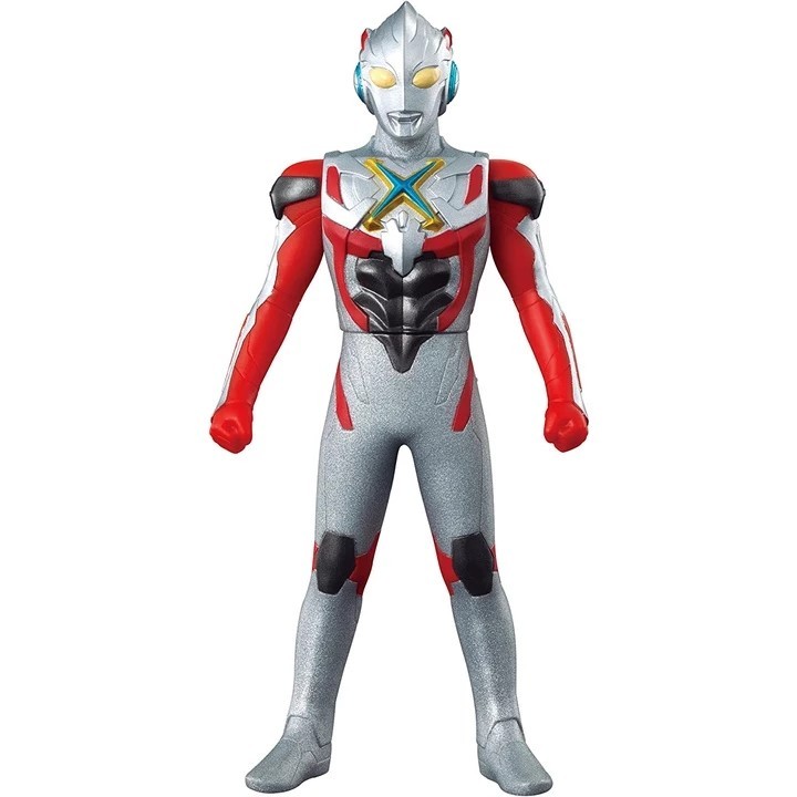 BANDAI 超人力霸王 英雄軟膠-35 超人力霸王X艾克斯