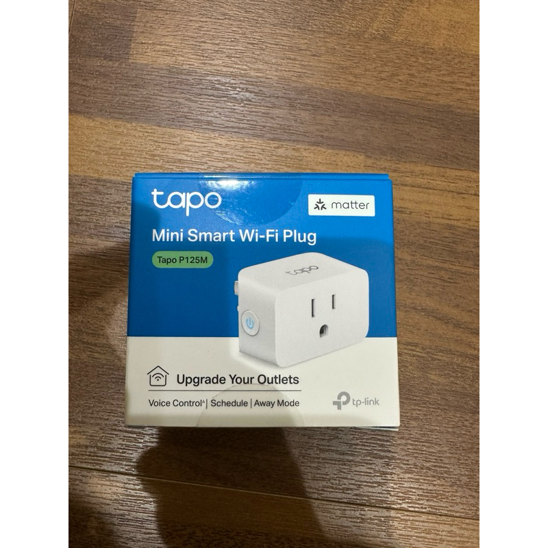 【TP-Link/全新】Tapo P125M WiFi迷你智慧智能插座 支援Matter/Google Assitant