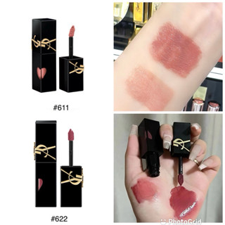 🩷全新現貨🩷YSL 奢華印記鎖心光唇釉611 622