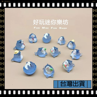 🔥臺灣出貨🔥可開發票✅【大同小藝】迷你夜光小鯊魚 動物模型 微縮 海洋生物擺件 模擬物品 案頭 小擺件