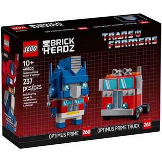 【臺中翔智積木】 LEGO 樂高 BrickHeadz 40803 變形金剛 柯博文 柯博文機器人&車輛