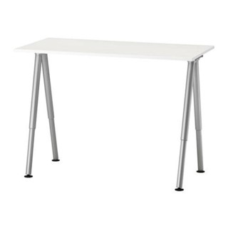 絕版品/北歐LOFT風格經典IKEA宜家THYGE書桌工作桌辦公桌電腦桌A式桌腳/120x60/二手八成新/特$2800