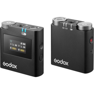 【控光後衛】Godox 2.4GHz 無線麥克風系統 一對一套組 Virso S M1 (Sony MI熱靴版)