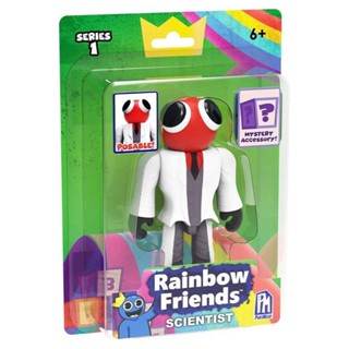 Rainbow Friends 彩虹朋友 紅色博士 可動公仔 模型
