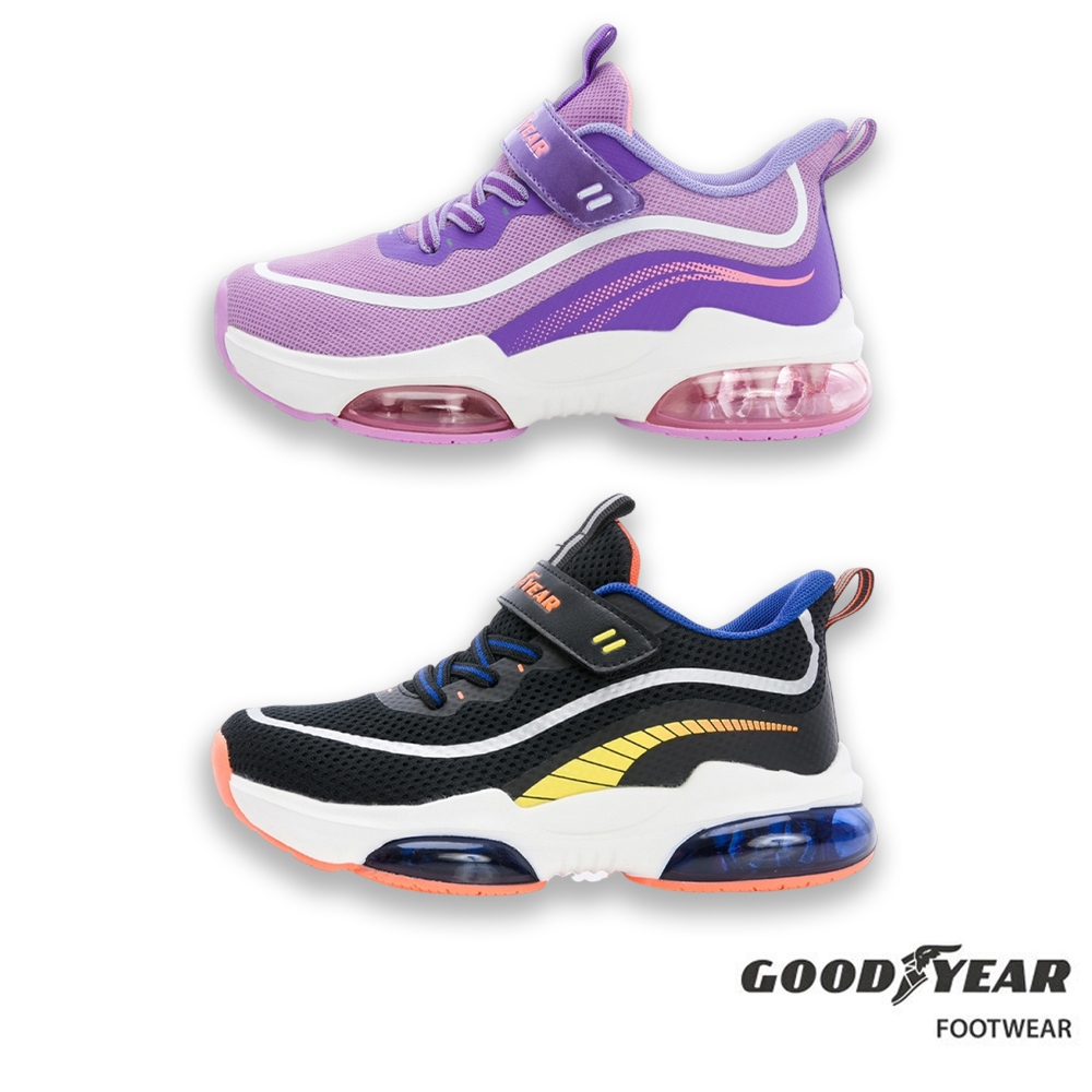 【GOODYEAR】疾風奔馳童款雙氣墊緩震運動鞋 運動鞋 氣墊鞋 跑步鞋 童鞋 運動鞋童 慢跑鞋童 跑步鞋童 慢跑鞋