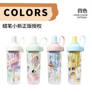 60#k 正版 蠟筆小新 tritan水杯 隨行杯 tritan 水壺 水杯 茶杯 妮妮 小白 小新 風間 保溫 保溫杯