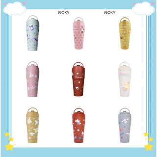 @現貨附發票@【WOKY X 三麗鷗】Kitty聯名(●●)渾圓杯770ml(附矽膠粗吸管+彈跳粗吸管)(防漏升級版)
