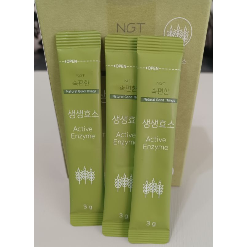 NGT ☆正品快速出貨☆韓國益生菌植物發酵物1盒3g*30