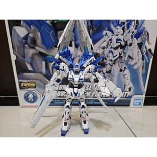 ☆xing☆ 已組 組裝模型 rg 完全裝備型獨角獸 上水貼