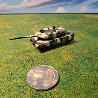 1/144豹IIA6 冬季迷彩坦克 微縮模型 軍事模型 現貨