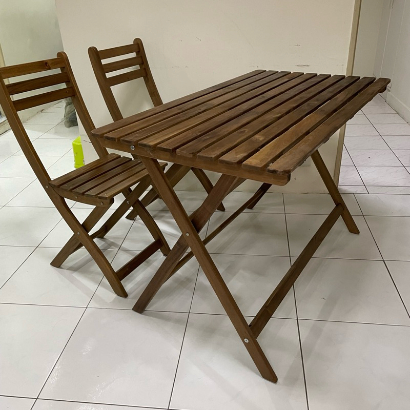 【請先聊聊】二手 IKEA 宜家家居 戶外餐桌椅 戶外家具 摺疊餐桌 摺疊餐椅 摺疊桌 摺疊椅 實木家具