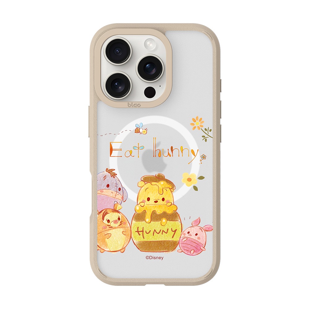 【TOYSELECT】Disney Ufufy-甜蜜蜂趣極光霧透MagSafe iPhone手機殼