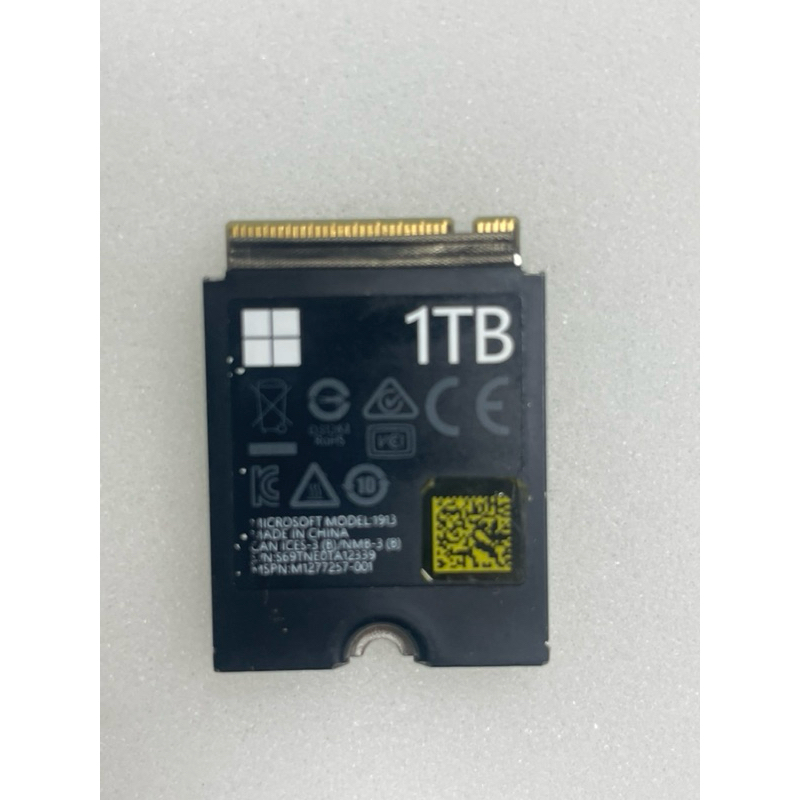 微軟 Microsoft Surface 256G 512GB 1TB m.2 2230 NVMe PCIe固態硬碟